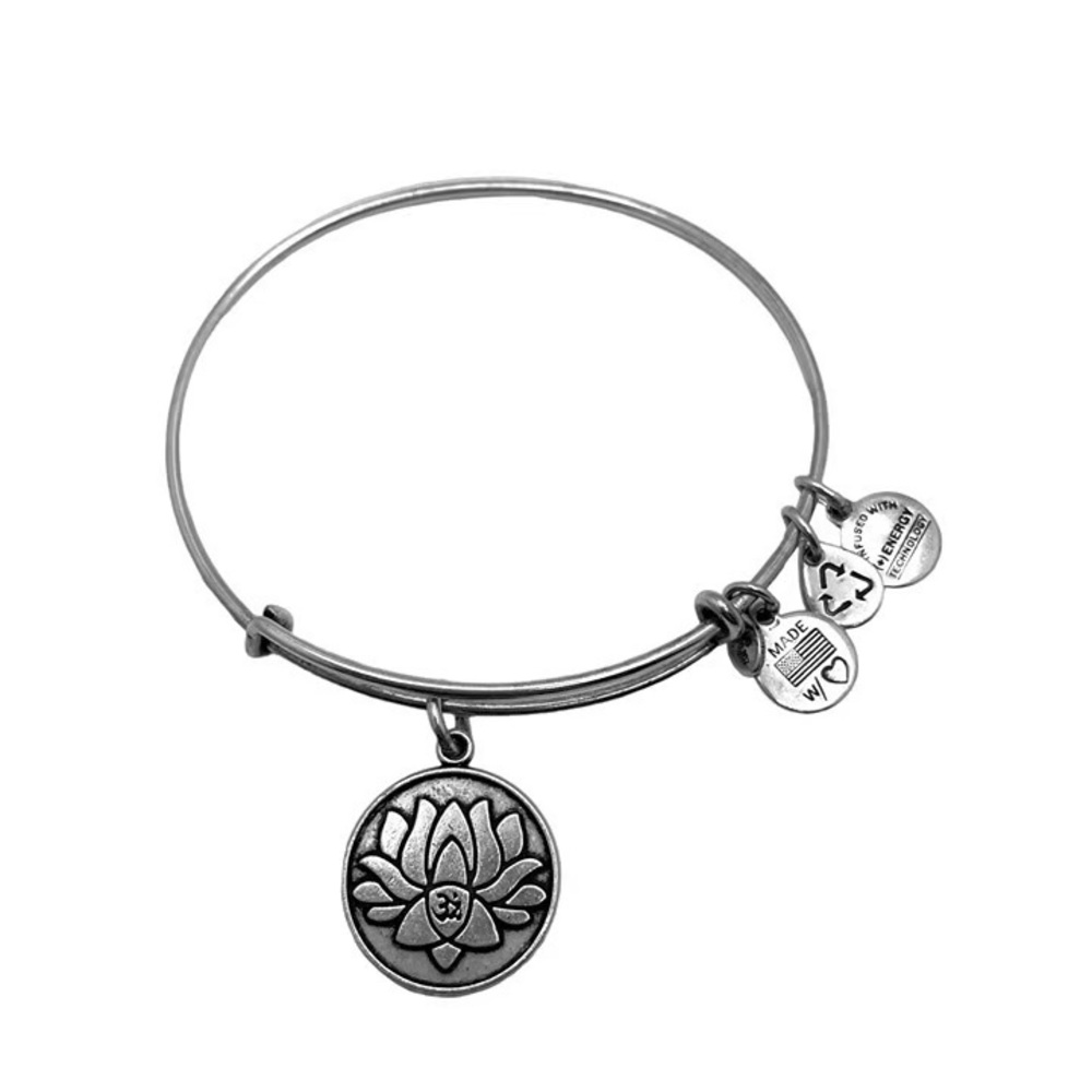 ALEX AND ANI Lotus Peace Petals Expandable Bracelet